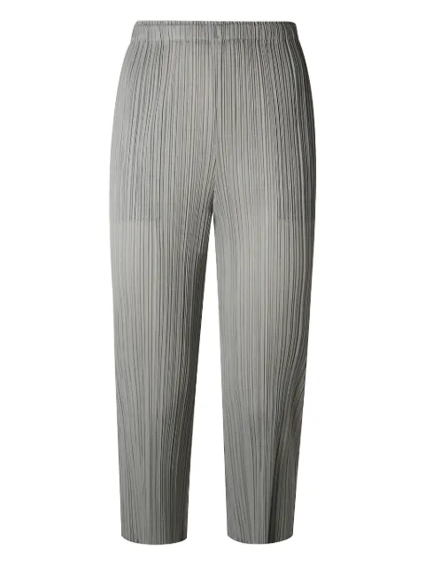 Pleats Please Issey Miyake pleated trousers Grey PP56JF110
