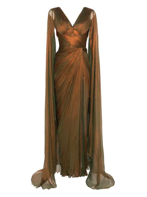 Iris Serban Bella maxi dress Brown BELLA
