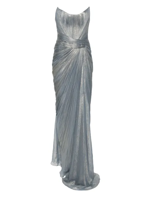 Iris Serban Charlotte maxi dress Blue CHARLOTTE