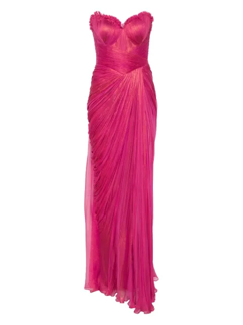 Iris Serban Ines maxi dress Pink INES