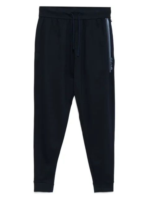 BOSS logo-print track pants Blue 50527454