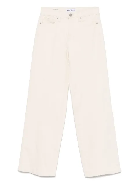 DKNY high-waisted wide jeans Neutrals DJ5M4076