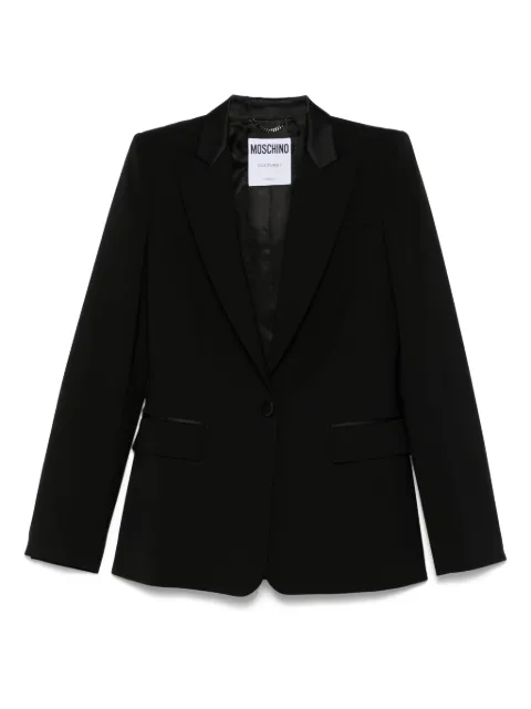 Moschino wool blazer Black J05150517