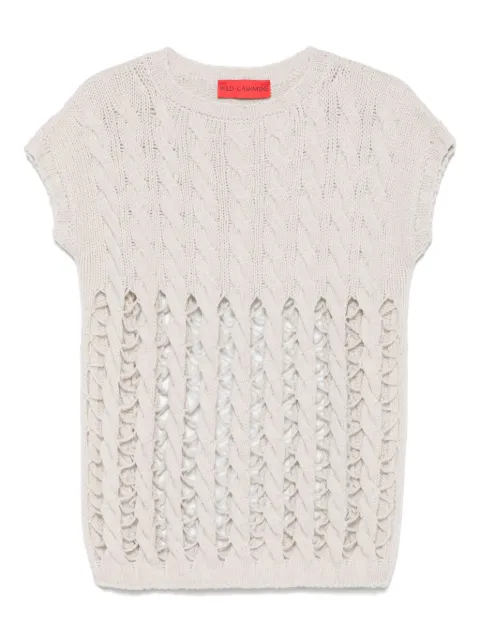 Wild Cashmere Licia top Neutrals 253SLICIA