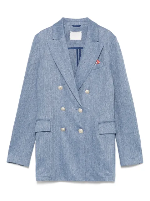 Circolo 1901 double-breasted blazer Blue FD3538