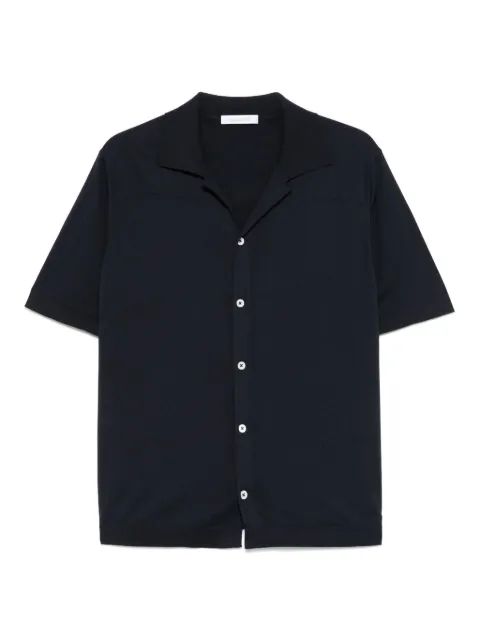 Cruciani fine-knit shirt Blue UC5168010Q81CM02