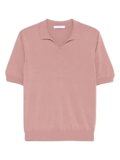 Cruciani fine-knit T-shirt Pink UC5156210R74P029