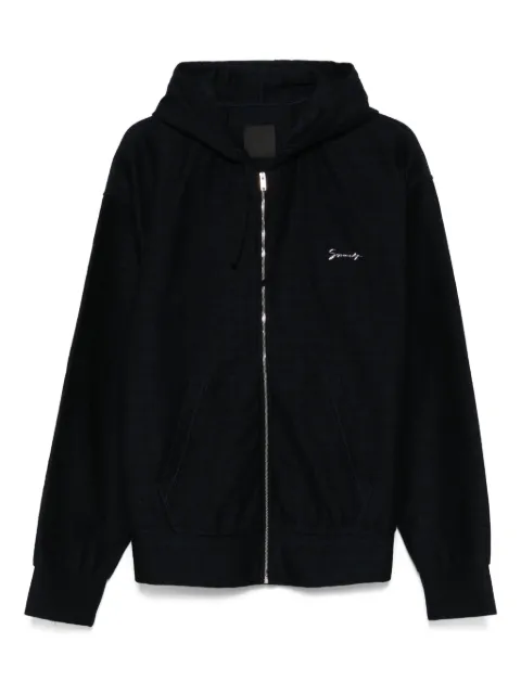 Givenchy 4G-jacquard hoodie Black BMJ0LB3YPY