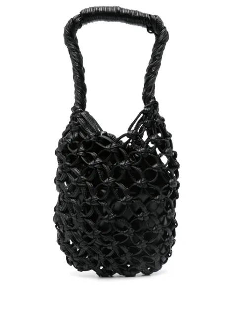 Comme Des Garçons Comme Des Garçons openwork tote bag Black ROK203