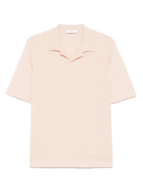 Cruciani textured-knit T-shirt Pink UC5155823E91P032