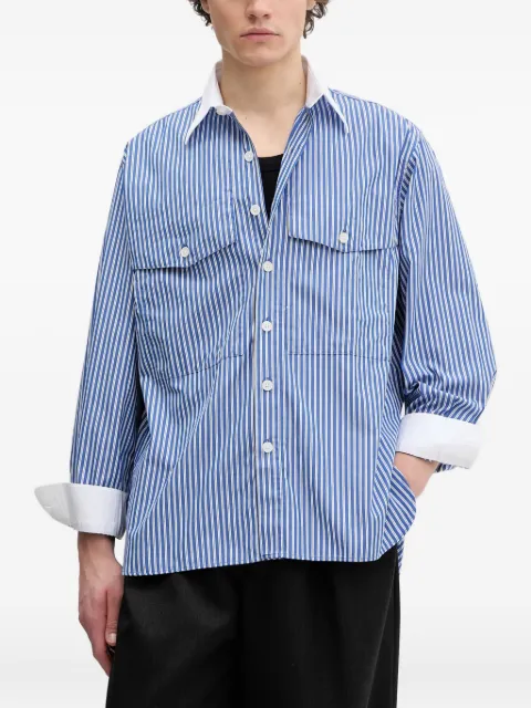 Sunflower striped shirt Blue 1228