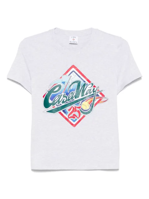 Casablanca Casa Way World Series T-shirt Grey WS25JTS02003
