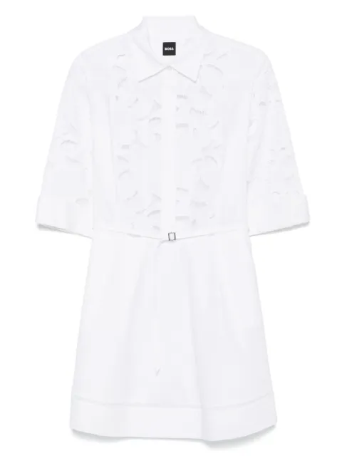 BOSS Derodi mini dress White 50535196100