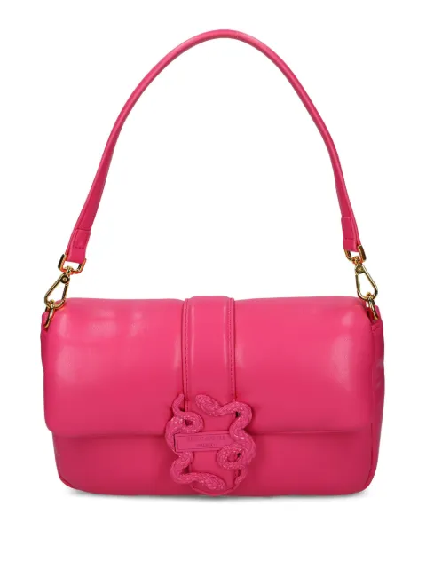 Just Cavalli snake-plaque crossbody bag Pink 78RA4BC1