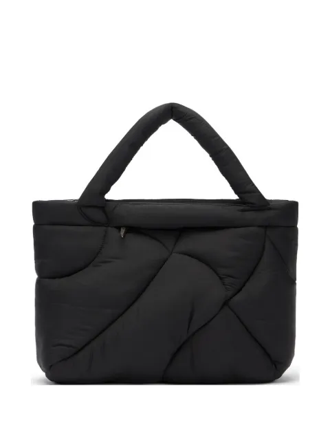 Roberto Cavalli medium Firenze quilted padded tote bag Black ULL011IL012
