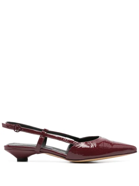 Pomme D´Or 30mm leather pumps Red 2235