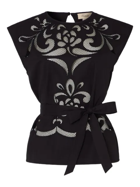 Temperley London Nelle top Black 25SSNEL54805