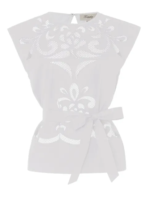 Temperley London Nelle top White 25SSNEL54805