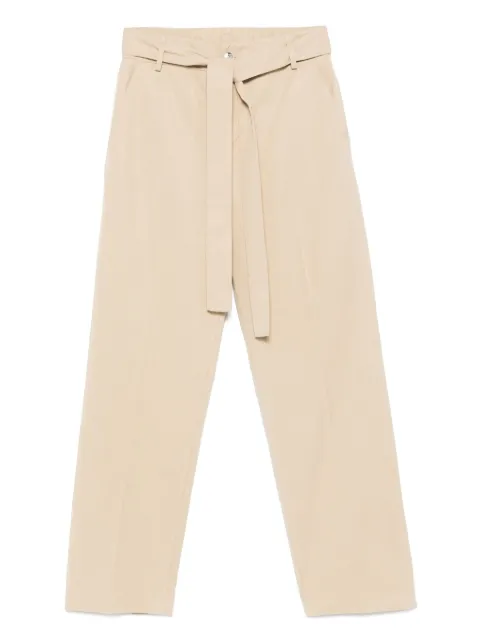 LIU JO tied chinos Neutrals WA5266T4277