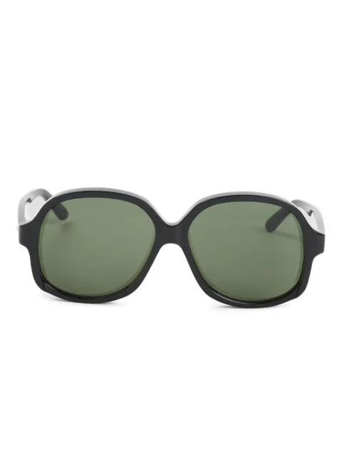 VALENTINO GARAVANI EYEWEAR octagonal-frame sunglasses Black 50VLS177A