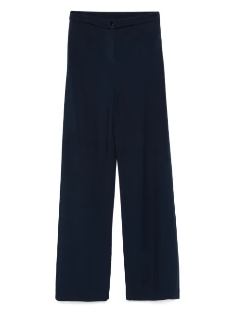 Emporio Armani textured trousers Blue EW001134AF13314