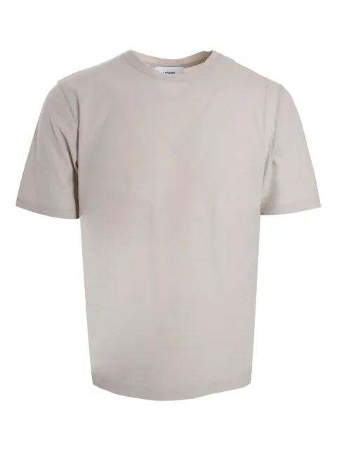 Lardini crew-neck plain T-shirt Neutrals ESLTMC60ES64053
