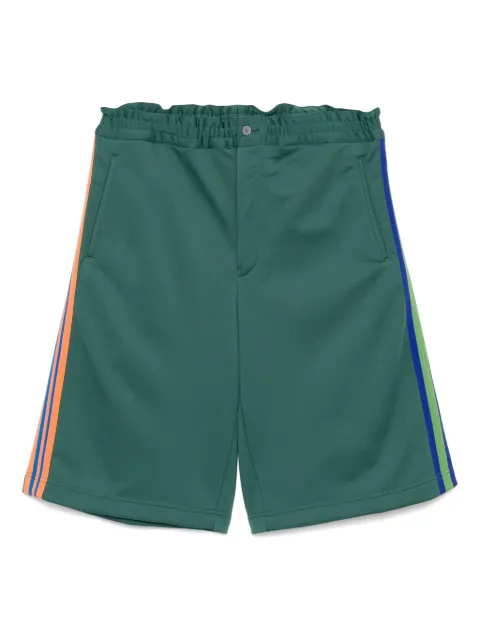 Comme des Garçons Homme Deux striped shorts Green DOT019051
