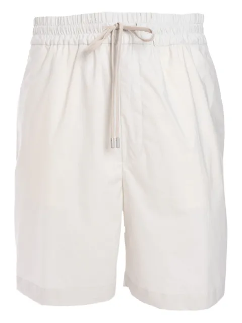 Lardini drawstring-waist shorts White ESSAIDESIF64406
