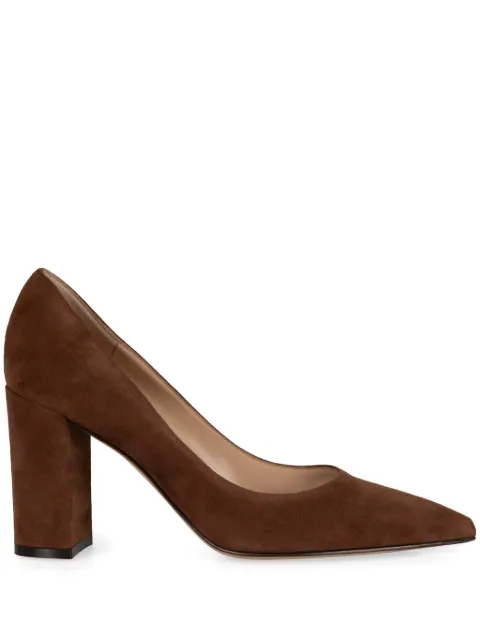 Gianvito Rossi 85mm Piper pumps Brown G2137585RIC