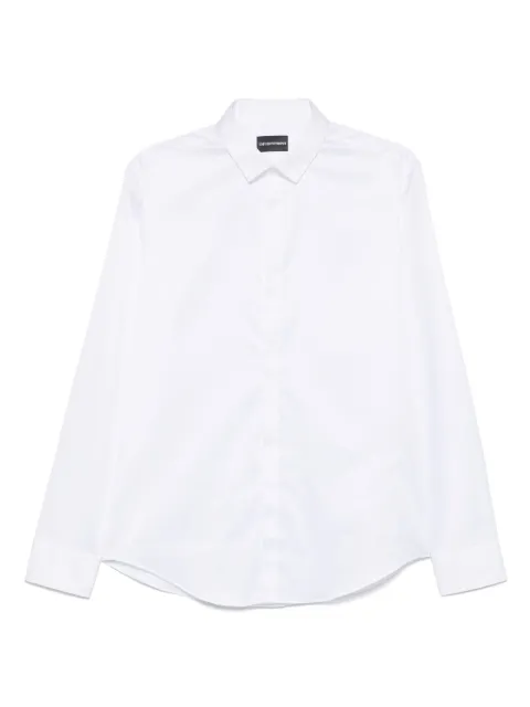 Emporio Armani poplin shirt White EM000196TE10156