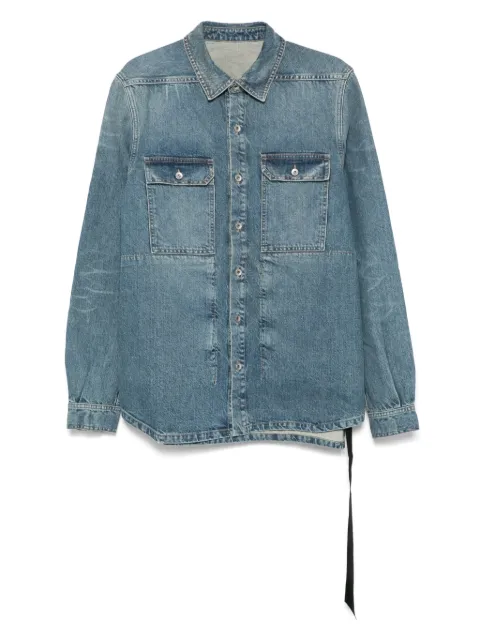 Rick Owens DRKSHDW denim outershirt Blue DU01E3755DWB