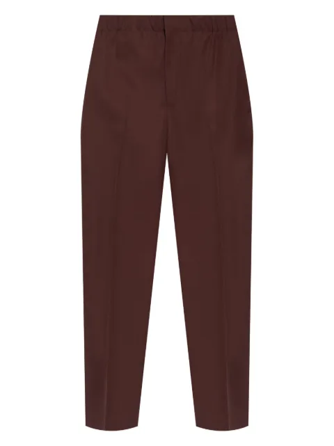 Jil Sander wool trousers Brown J23KA0005J40022