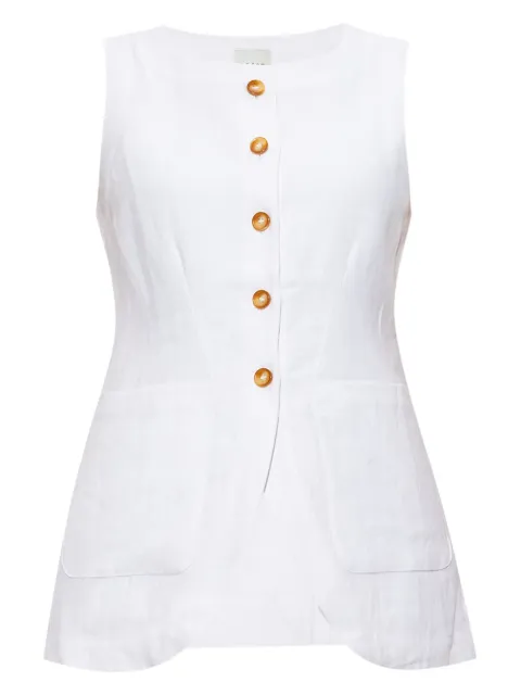 Posse Emma waistcoat White PS1382