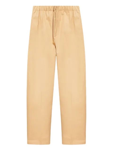 Jil Sander tapered trousers Yellow J23KA0005J45167