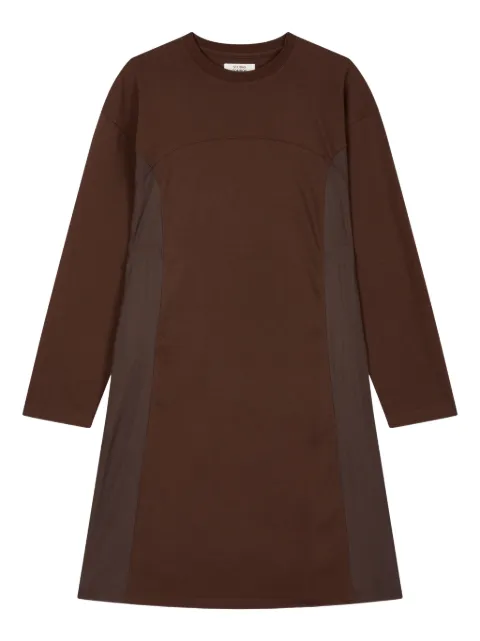 TOMBOY panelled long-sleeve dress Red 9105141108