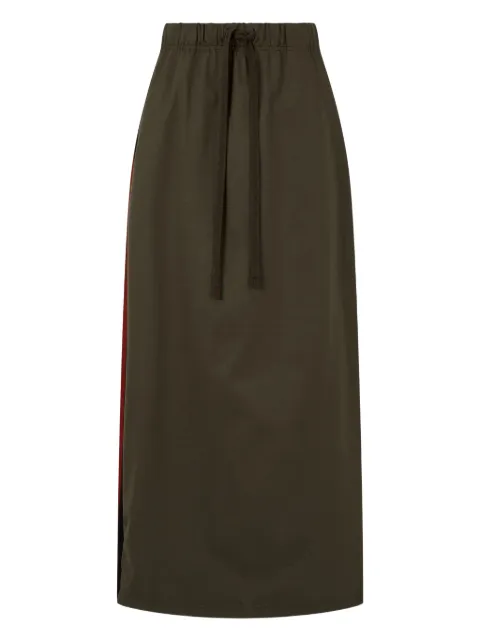TOMBOY elasticated-waist maxi skirt Green 9105132105