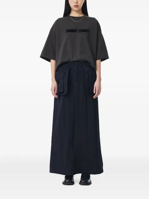 TOMBOY utility-pocket skirt Blue 9105132121