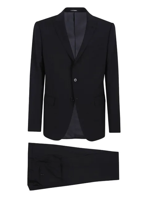 Emporio Armani single-breasted suit Black EM000558TE10155