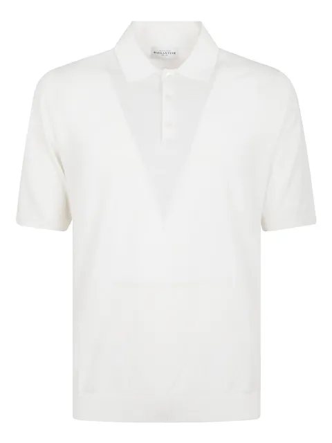 Ballantyne ultralight cotton polo shirt White B2W00018C23