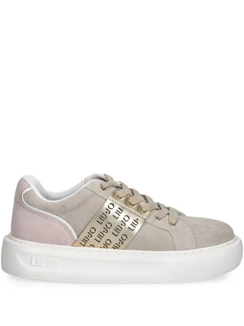 LIU JO suede platform sneakers Neutrals BA5005PX353
