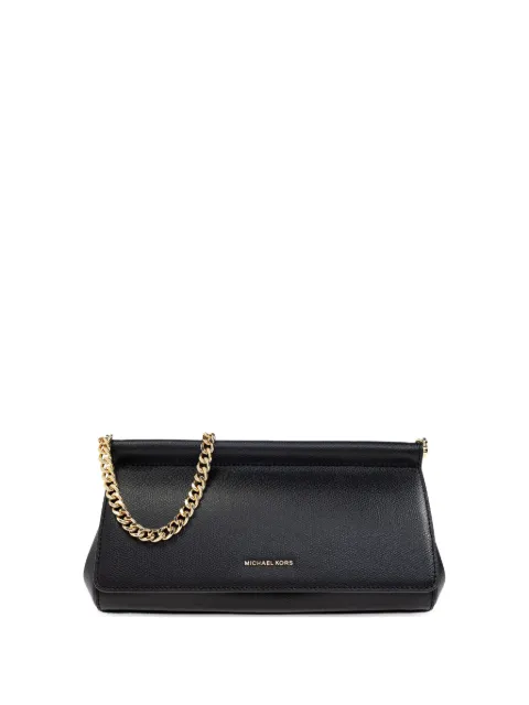 Michael Kors medium Carmine leather clutch bag Black 30S5G9YC6L