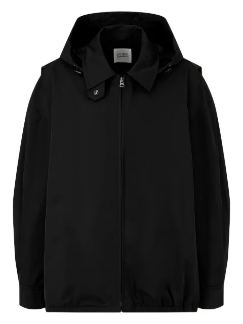 TOMBOY hooded utility jacket Black 9105113A03