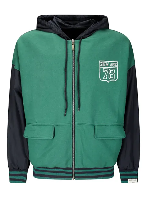 Golden Goose reversible zip-up hoodie Green GUP02181P001866
