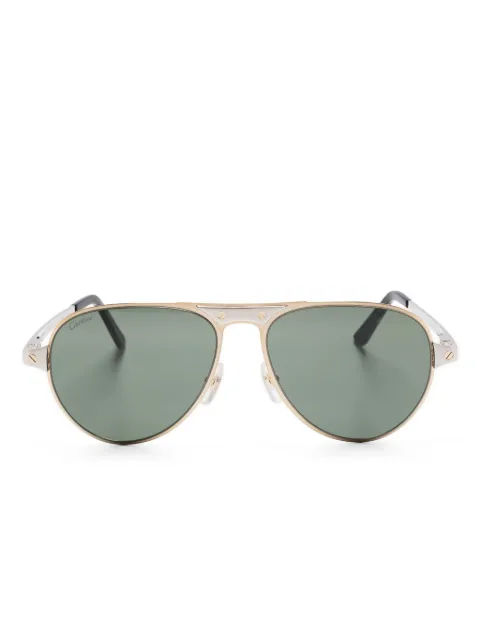 Cartier Eyewear Santos De Cartier sunglasses Gold CT0533S