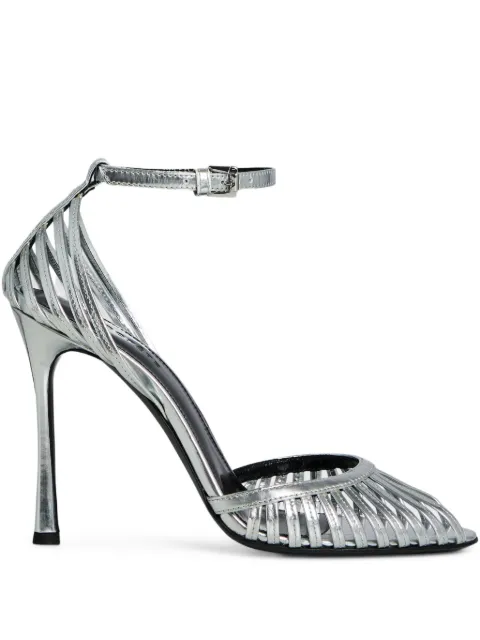 Retrofete 105mm Analu sandals Silver RSS2511217SH