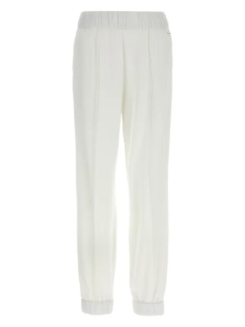 Herno logo-plaque track pants White PT000087D50080