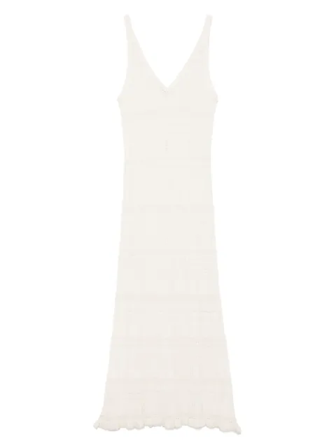 Faliero Sarti Simona midi dress White E255012