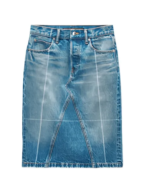 Alexander Wang denim midi skirt Blue 4DC4255849
