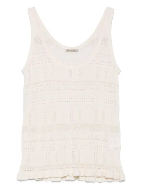 Faliero Sarti Loredana top White E255016