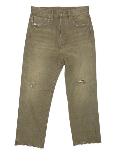 R13 distressed jeans Green R13W6452D281A